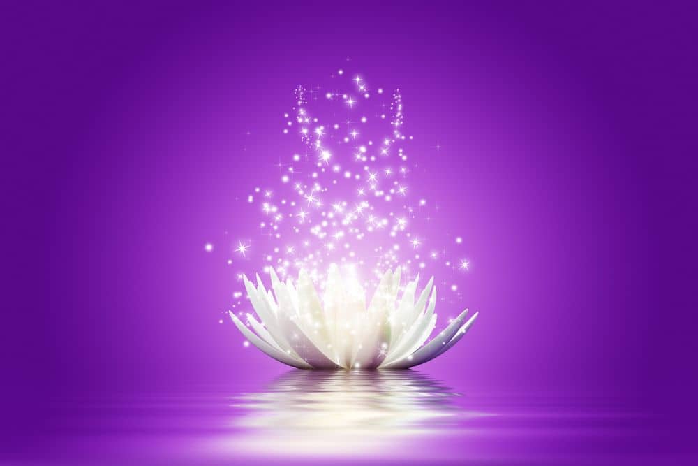 Magnified Healing sparkles